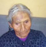 SORAIDE VERA MENESES  de 83 años aprox