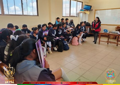 TALLERES DE PREENCIÓN CONTRA LA VIOLENCIA EN LA UNIDAD EDUCATIVA BOLIVIANO AMERICANO DE EL ALTO