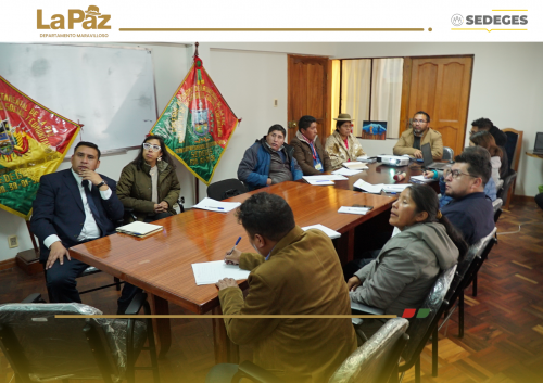 EL SEDEGES Y EL MUNICIPIO DE CHARAZANI UNEN ESFUERZOS PARA FORTALECER LOS SISTEMAS DE PROTECCIÓN DE LOS NIÑOS Y ADOLESCENTES