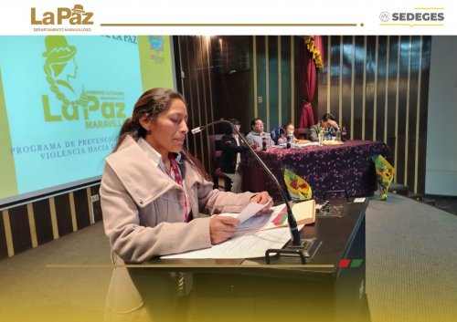 CON GRAN ÉXITO SE DESARROLLÓ EL CONVERSATORIO “PREVENCIÓN CONTRA LA VIOLENCIA HACIA LA MUJER: UNA RETROSPECTIVA A LA LEY 348”