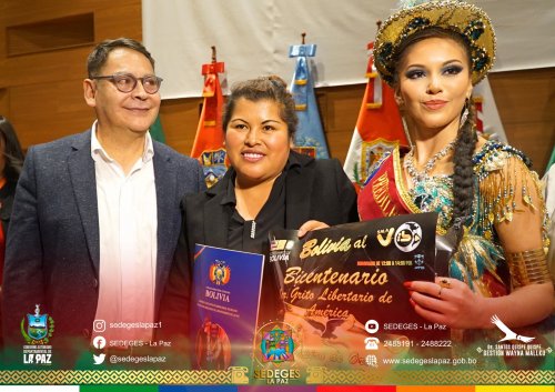 EL SERVICIO DEPARTAMENTAL DE GESTIÒN SOCIAL LA PAZ ES CONMEMORADO CON EL 