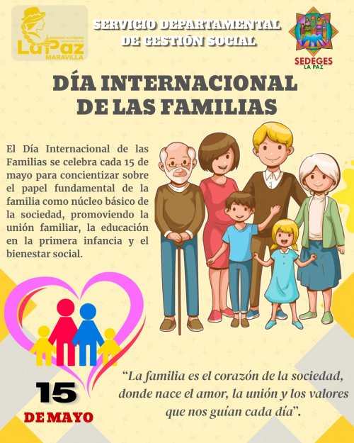 DÍA DE LAS FAMILIAS