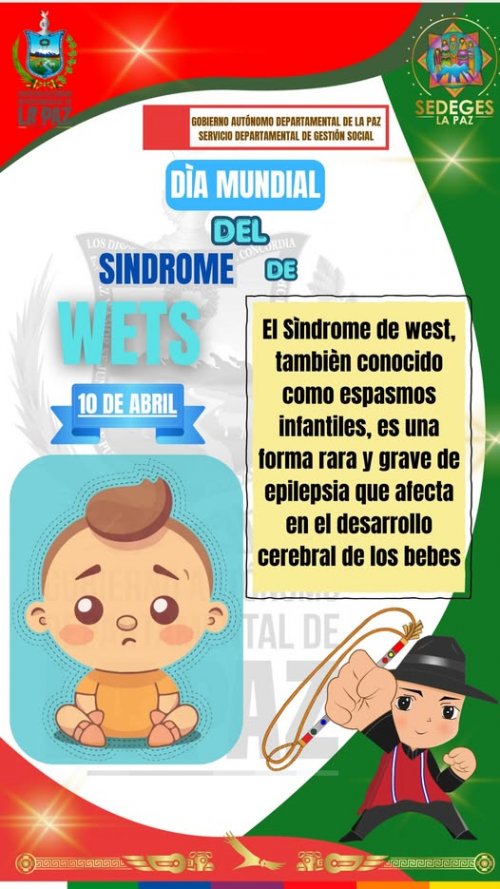 10 DE ABRIL, DÍA MUNDIAL DEL SÍNDROME DE WEST