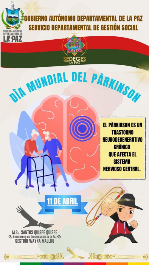 11 DE ABRIL. DÍA MUNDIAL DEL PÁRKINSON