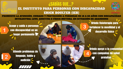INSTITUTO PARA LA PERSONA CON DISCAPACIDAD ERICK BOULTER (IEB)
